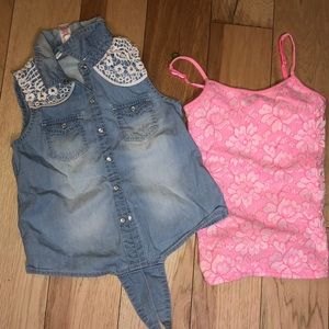 2 Justice size 8 tanks🥰